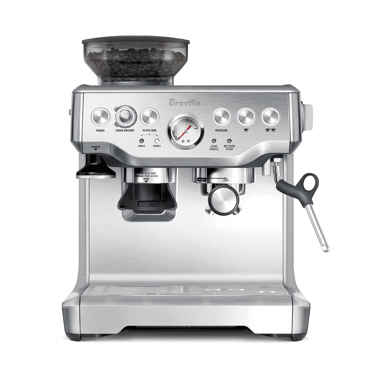 Breville Barista Express Espresso Machine BES870XL, Brushed Stainless Steel (Offered at Amazon)