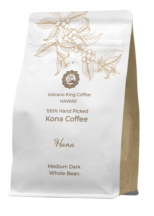 Hana - Milk Chocolate Aroma - 100% Kona Coffee ROASTED TO ORDER