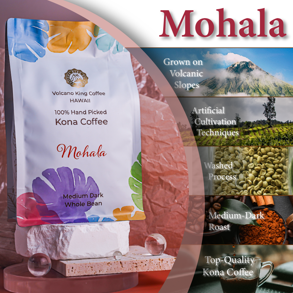 Mohala - Buttery Smooth - 100% KONA COFFEE - ROASTED TO ORDER